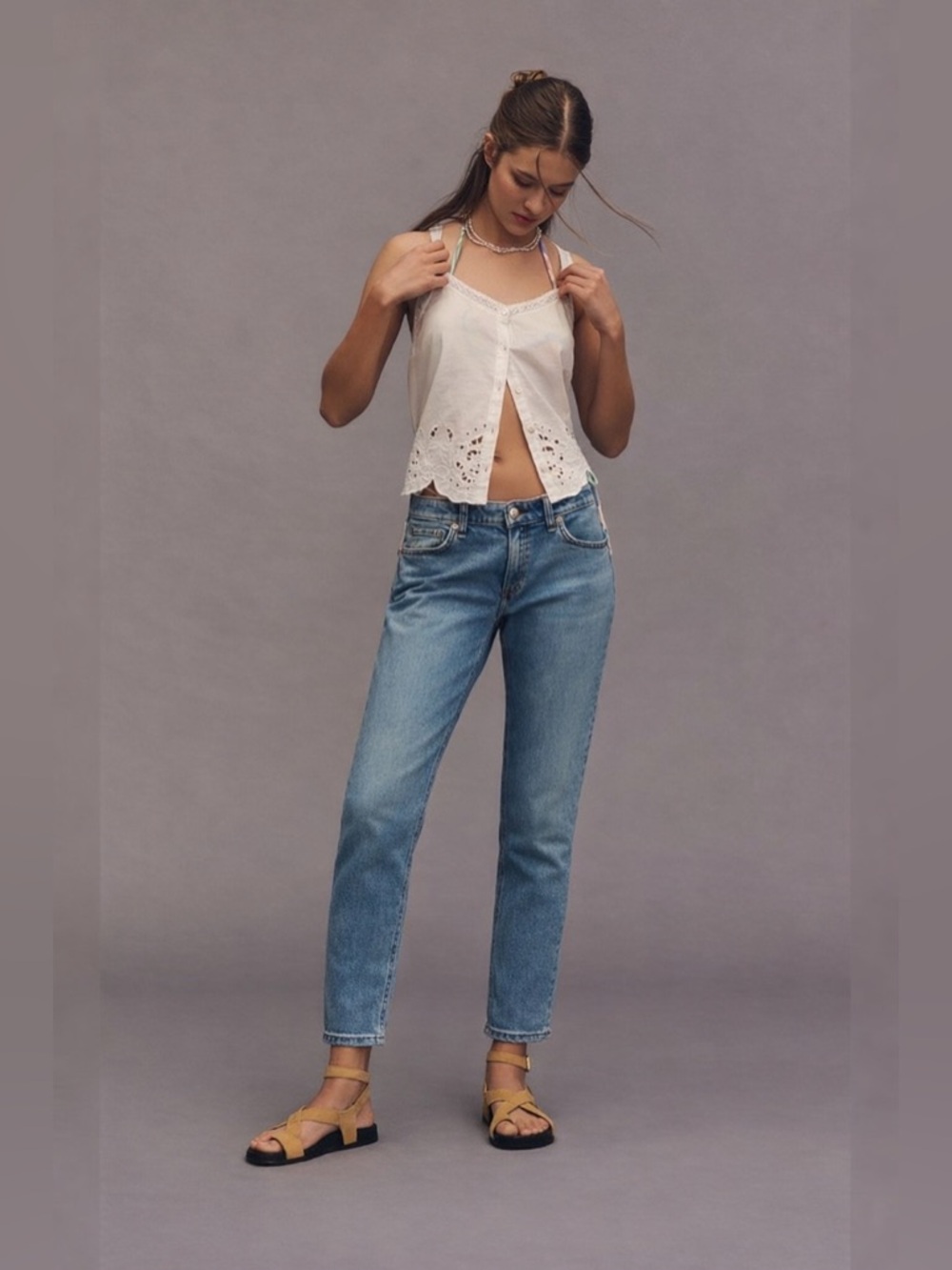 Rag & Bone Anthropologie Jeans Womens 27 Dre Low Rise Slim Boyfriend